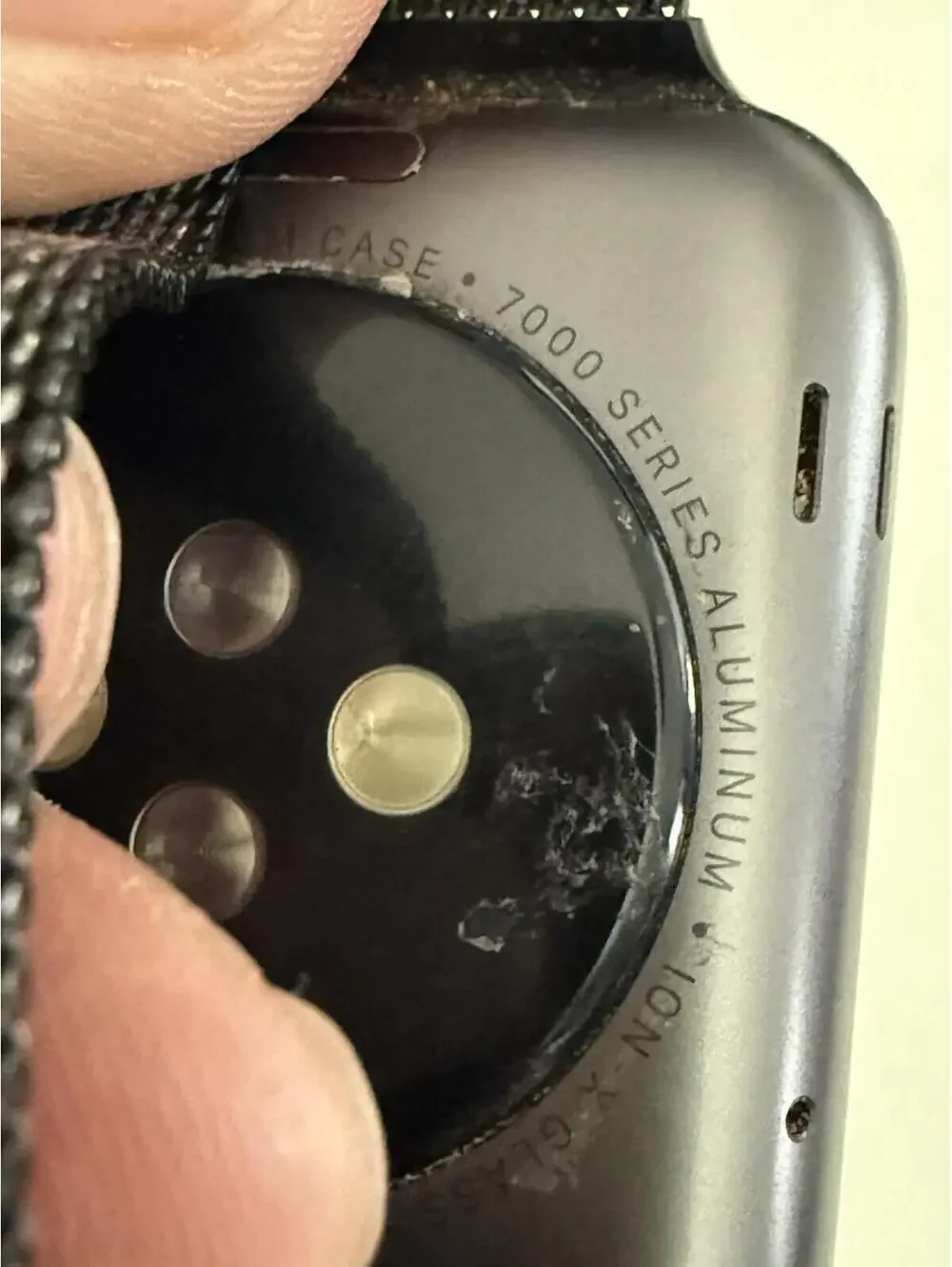 Apple Watch 7000 Series, 42mm, stainless ( Parts Only ) No Power